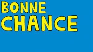 Gif animé bonne chance lapin